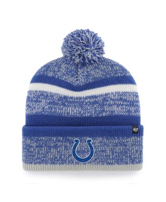 '47 Brand Men's Royal Indianapolis Colts Northward Cuffed Knit Hat with Pom