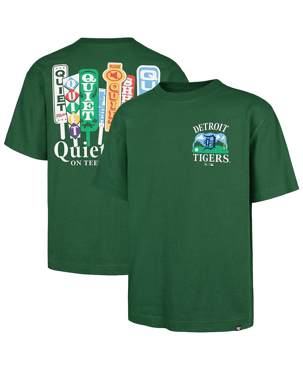 Мужская футболка '47 Brand Green Detroit Tigers Plackard Foundation