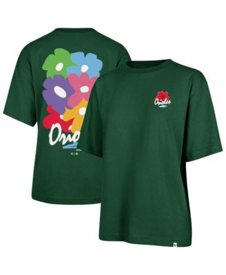 Мужская и женская футболка 47 Brand Dark Green Baltimore Orioles Gallery Foundation
