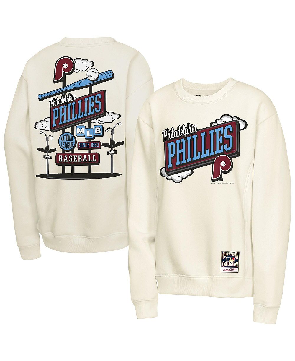 Свитшот Mitchell & Ness Philadelphia Phillies Retro Billboard для детей
