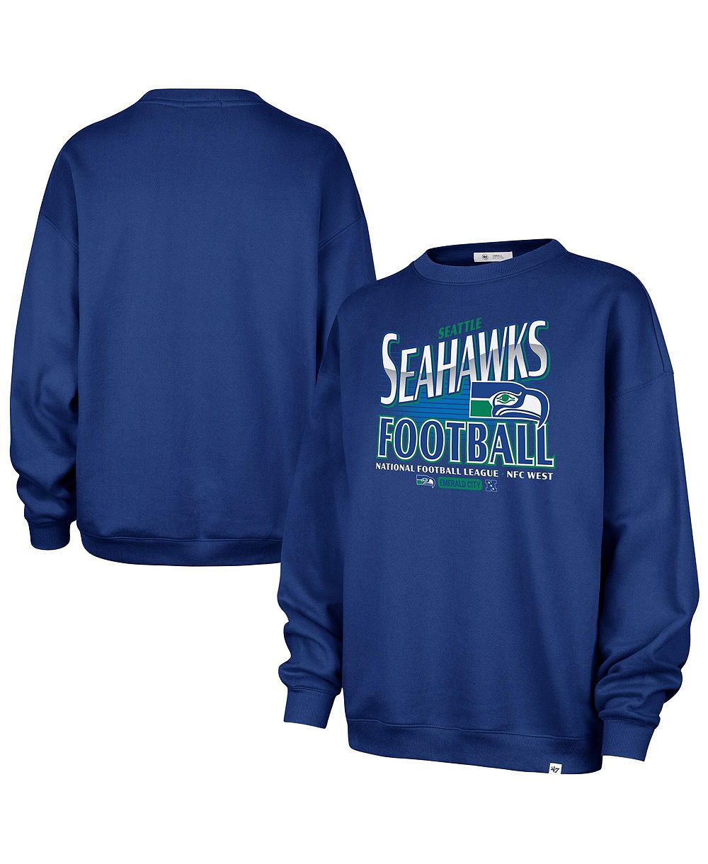 Женский свитшот '47 Brand Seattle Seahawks Oversized Crewneck