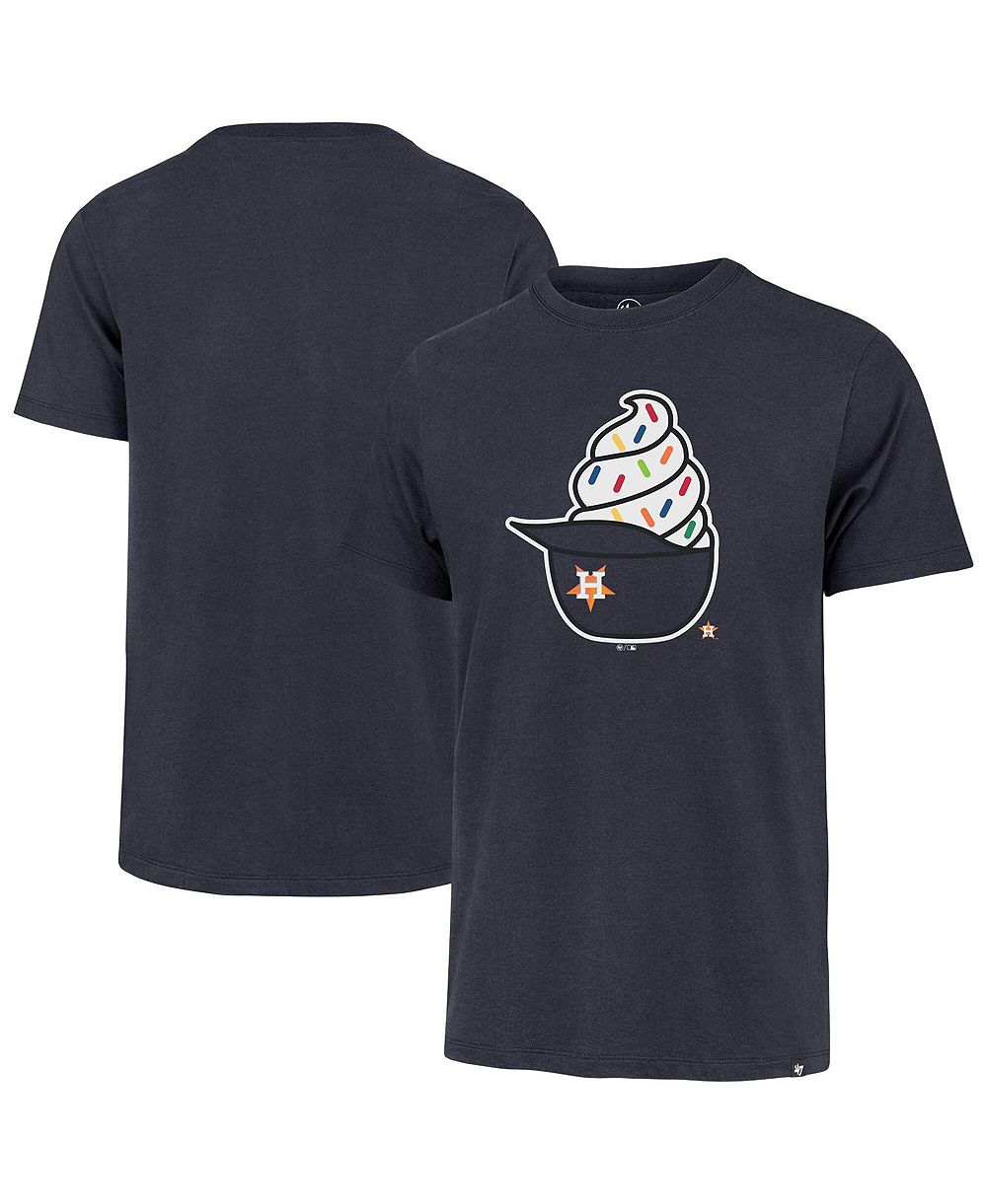 '47 Brand Мужская темно-синяя футболка Houston Astros Ice Cream Helmet Franklin