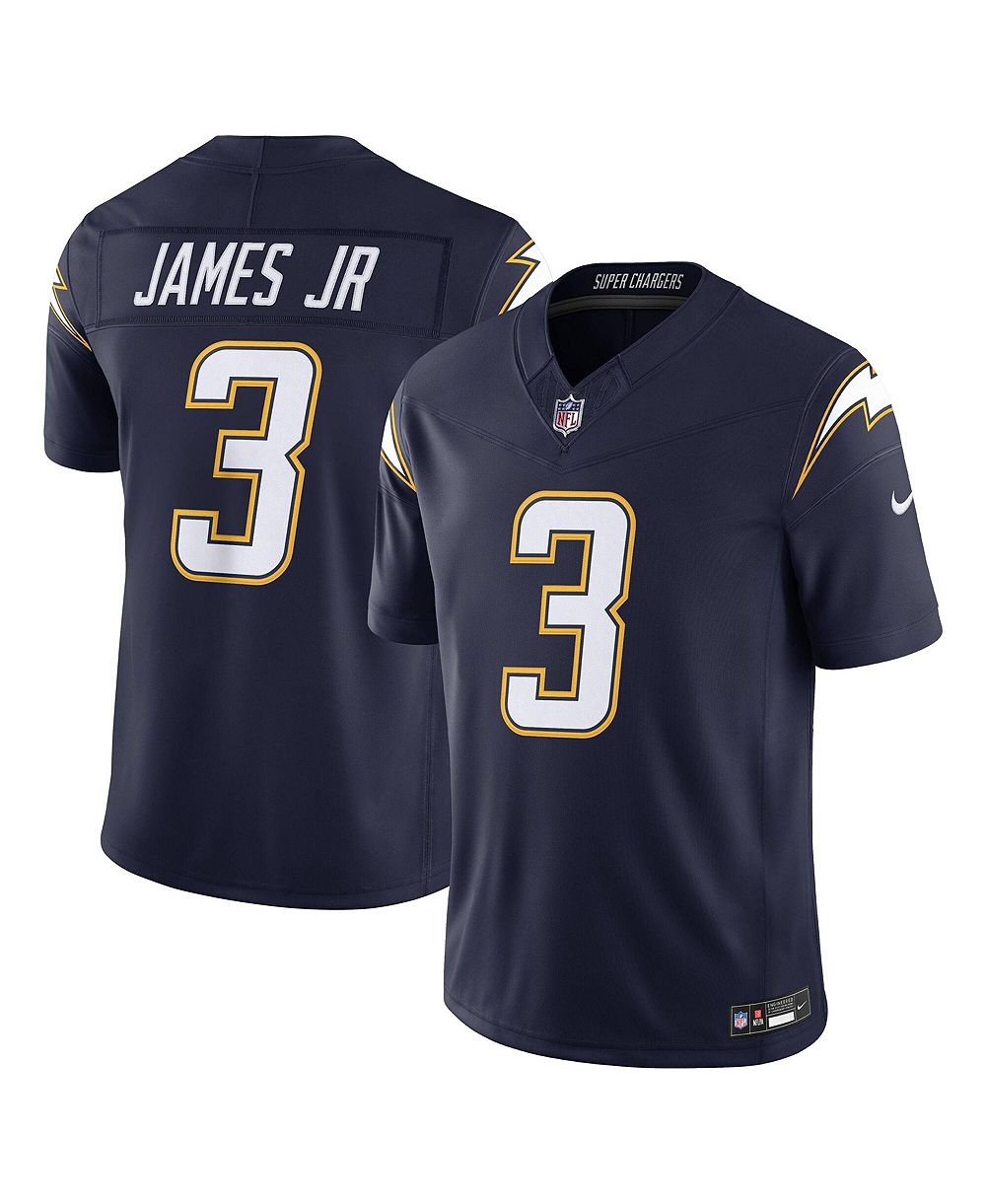 Nike Мужская джерси Derwin James Jr. Los Angeles Chargers Alternate Super Chargers Vapor F.U.S.E. Navy