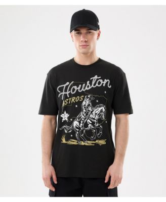 Мужская футболка New Era Black Houston Astros Injection Lifestyle Urban Ranchwear