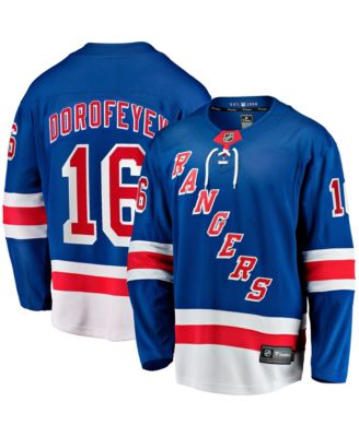 Fanatics Men's Pavel Dorofeyev Blue New York Rangers Home Breakaway Jersey