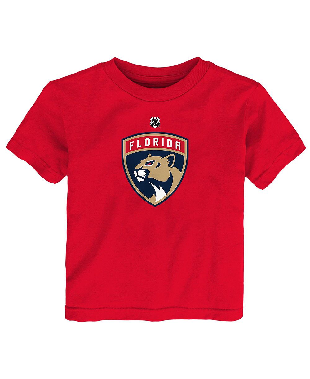 Детская футболка Outerstuff Red Florida Panthers Primary Logo
