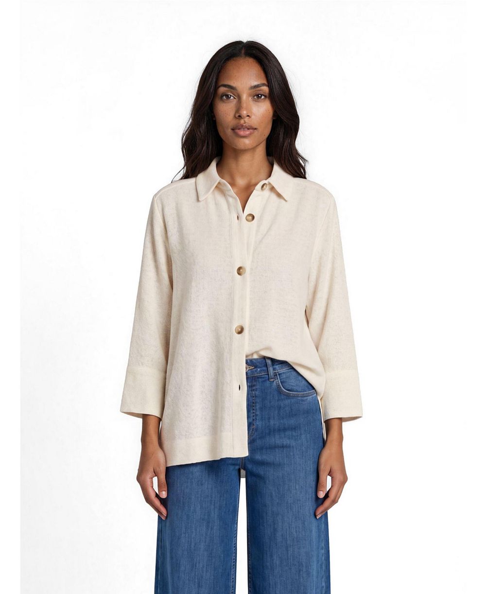 Masai Copenhagen Women's Button-Down Shacket