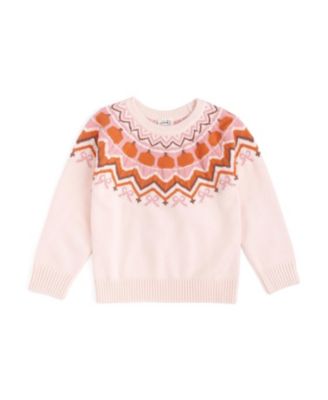 Sweet Wink Свитер Sweet Wink Pumpkin Fair Isle для девочек