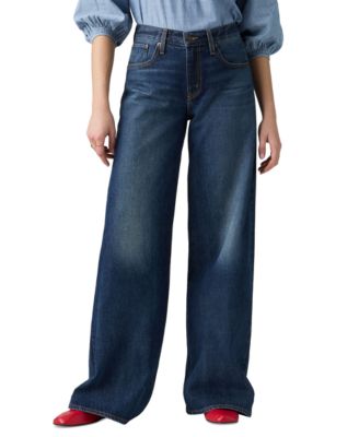Женские ретро-джинсы Levi's Middy с высокой посадкой и широкими штанинами