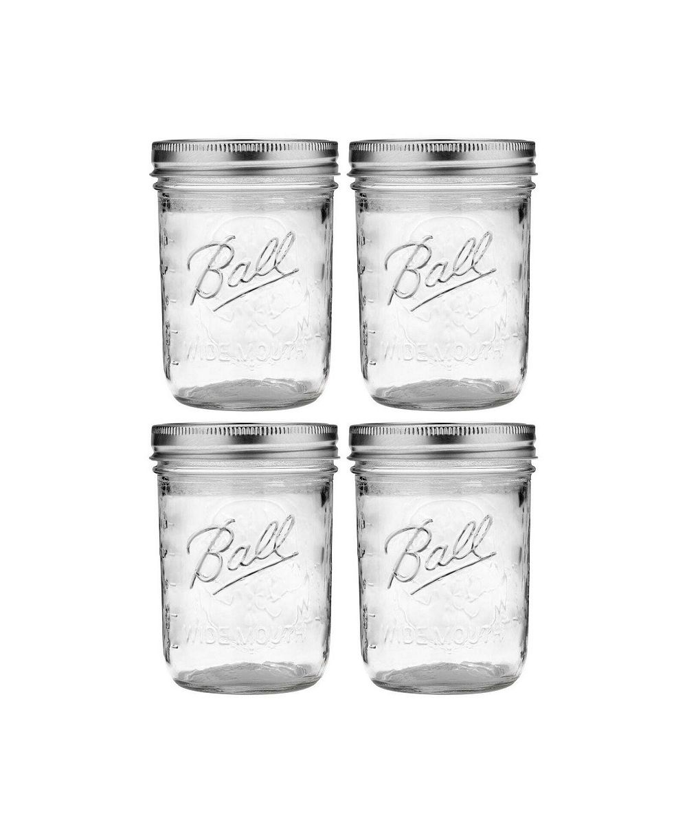 Стеклянная банка Mason Jar от Ball, широкое горлышко