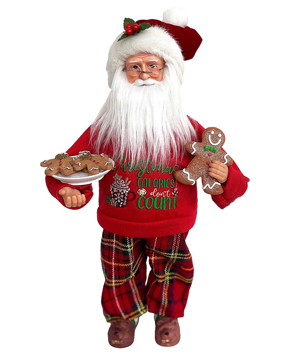 Santa's Workshop 15" Xmas Calories Don't Count Claus