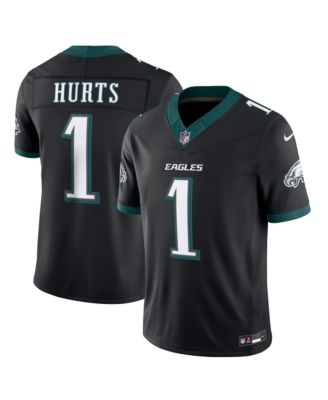 Nike Men's Jalen Hurts Black Philadelphia Eagles Alternate Vapor F.U.S.E. Stitched Limited Jersey