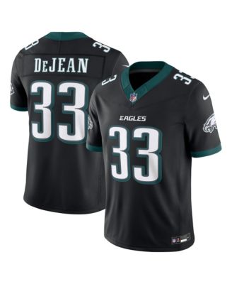 Мужская джерси Nike Black Philadelphia Eagles Alternate Vapor F.U.S.E. Stitched Limited Cooper DeJean