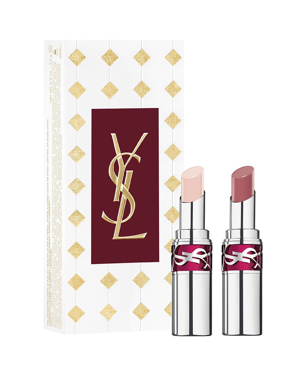 Набор из двух блесков для губ Yves Saint Laurent 2-Piece Candy Glaze Lip Gloss Stick Duo Set