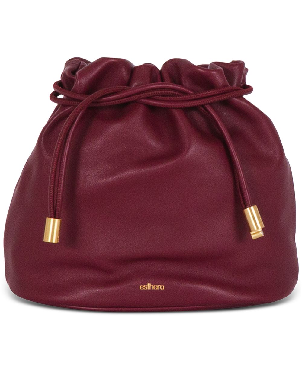 Esthera Leather Convertible Small Crossbody Handbag