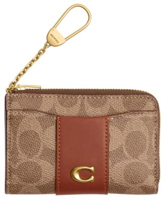 Картхолдер на молнии COACH Signature Essential