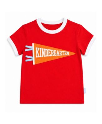 Детская футболка Bits & Bows Kids Little/Big Unisex 5- 7 Kindergarten Crewneck