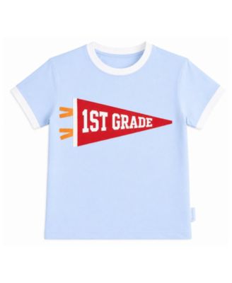 Bits & Bows Детский Unisex 5-12 1st Grade Crewneck T-Shirt