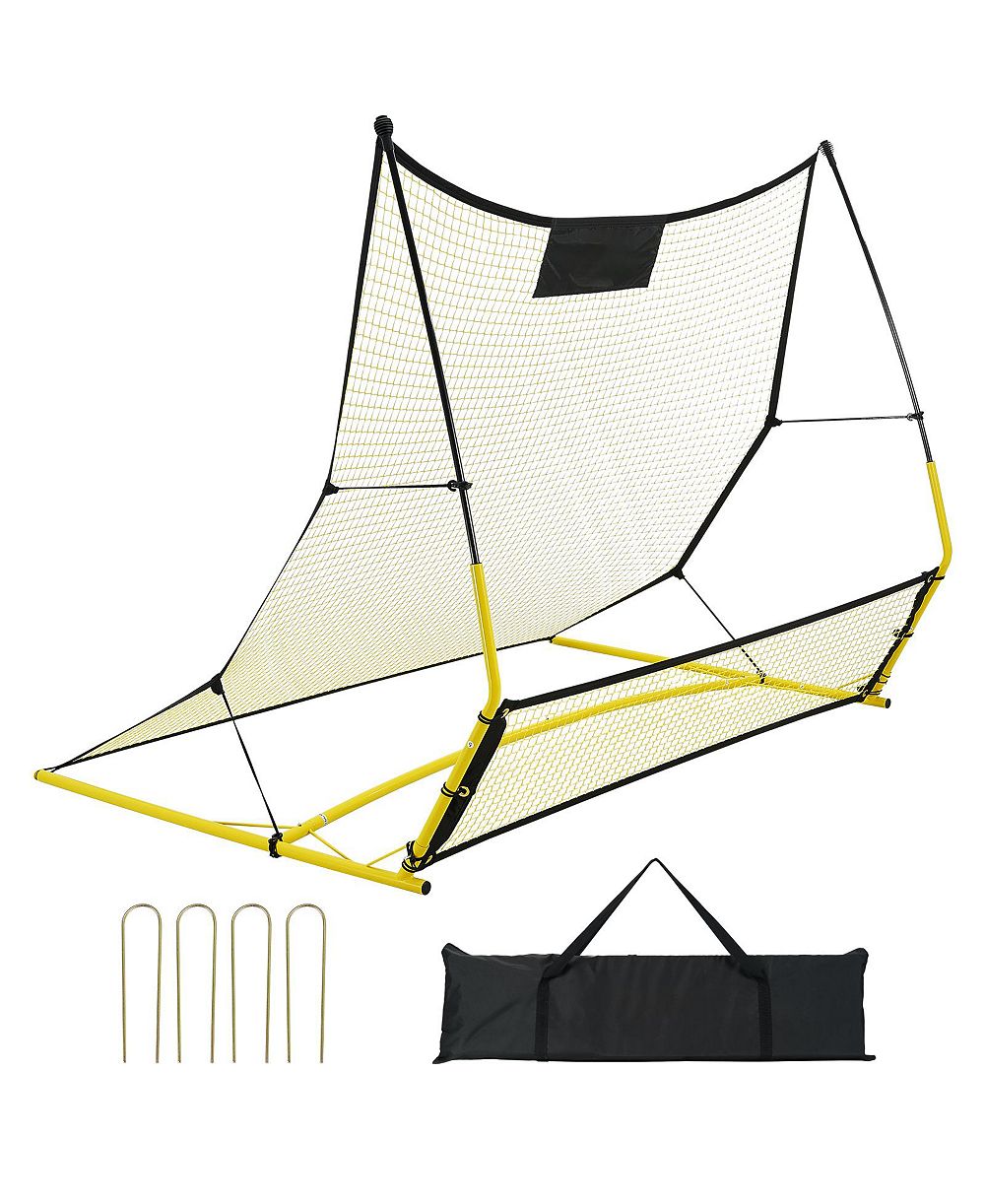 HONGGE Portable 2-in-1 Soccer Rebounder Net with Carrying Bag