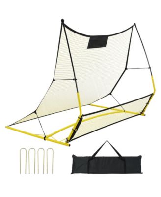 HONGGE Portable 2-in-1 Soccer Rebounder Net with Carrying Bag