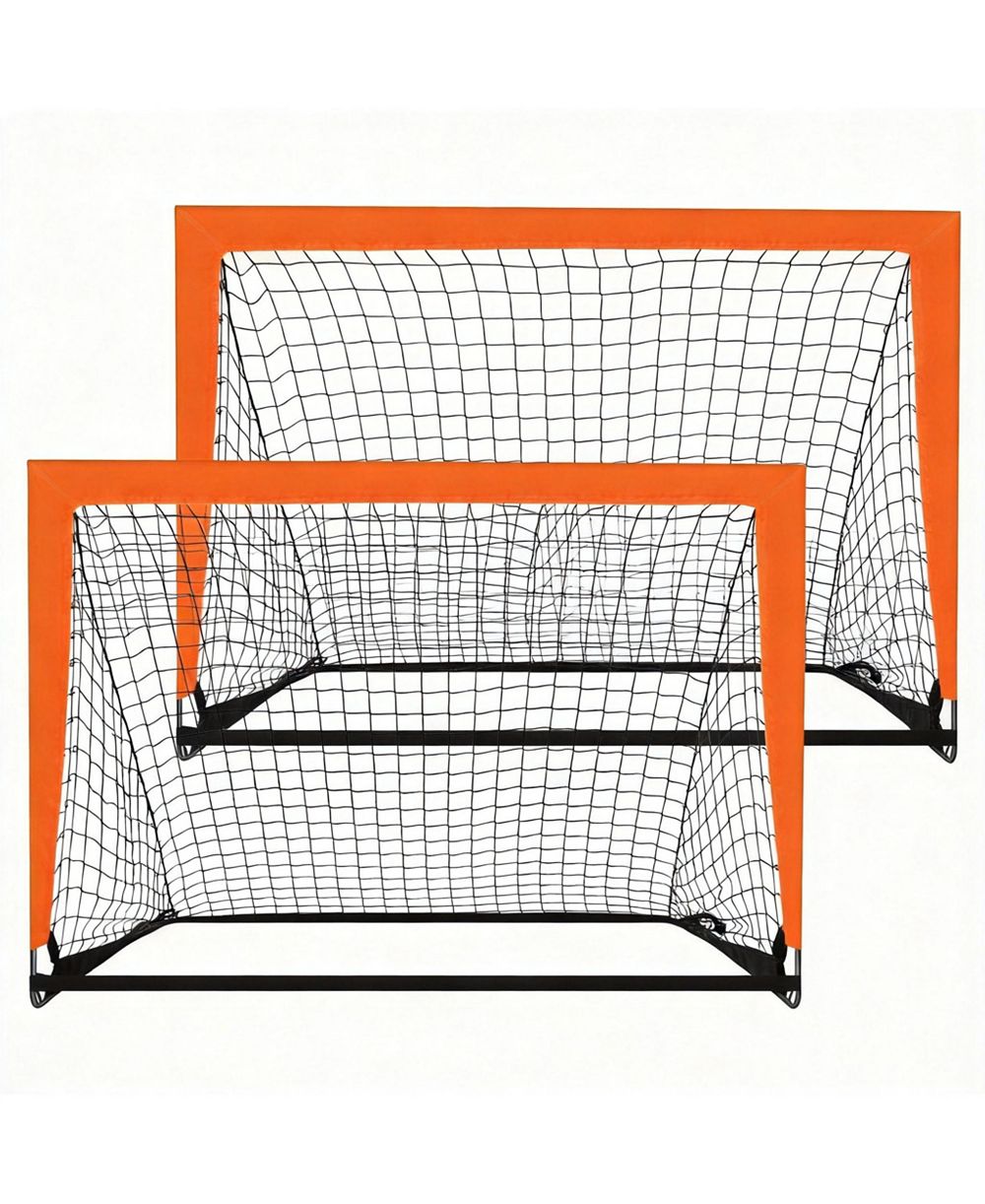 AOFAR 2 шт. Портативные футбольные ворота Pop Up Indoor Outdoor 4' X 3