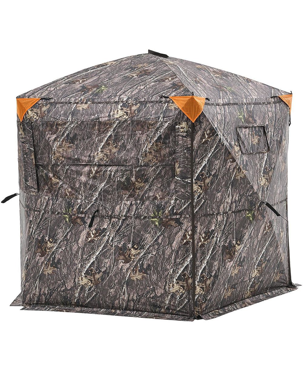 Portable 6 to 7 Person Camouflage Ground Hunting Blind Shelter
