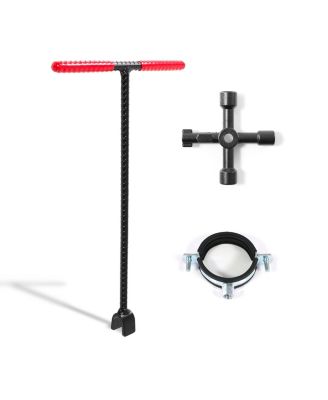 Ключ для водомерного счетчика XDOVET Steel Water Meter Key Main Shut-off Valve Tool