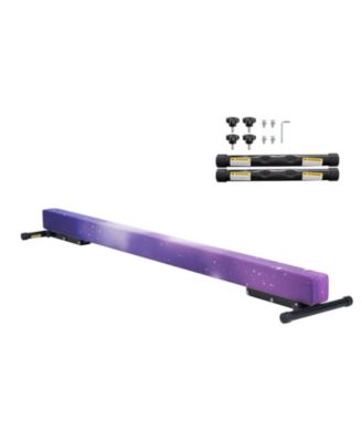 HONGGE 8 ft Adjustable Gymnastics Balance Beam with 5 Heights