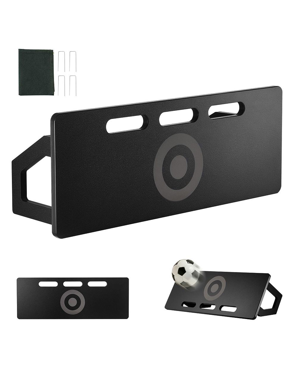 HONGGE 32 x 12 in Foldable HDPE Soccer Kickback Rebound Board