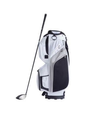 HONGGE 36 in Nylon Golf Cart Bag with 14-Way Organizer Divider Top