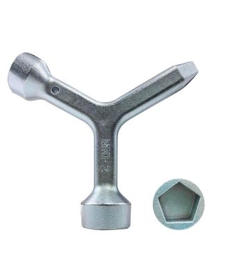 XDOVET Utility meter cabinet key triangular wrench