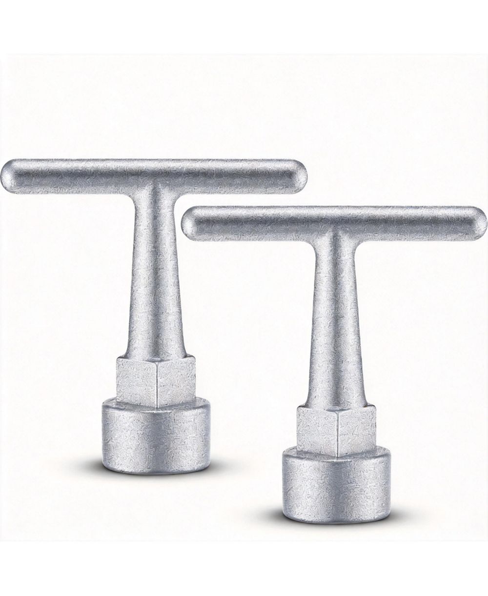 XDOVET Curb Box Wrench Pentagon Water Meter Socket T Handle Valve Tool