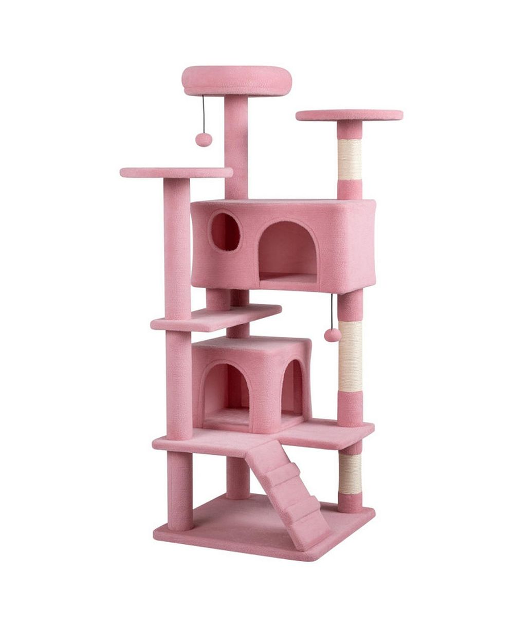 SUGIFT 52 in Tall Cat Tree Tower for Indoor Cats