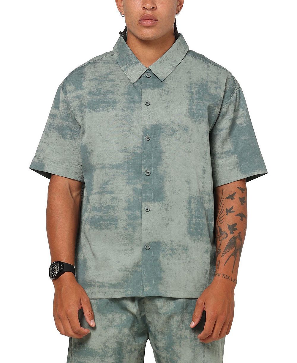 SAINT MORTA Мужская рубашка Vela Pinstripe Button Up