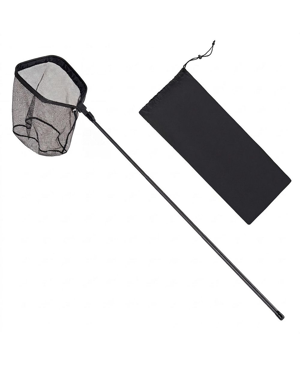 HONGGE Telescopic Carbon Fiber Foldable Fishing Landing Net