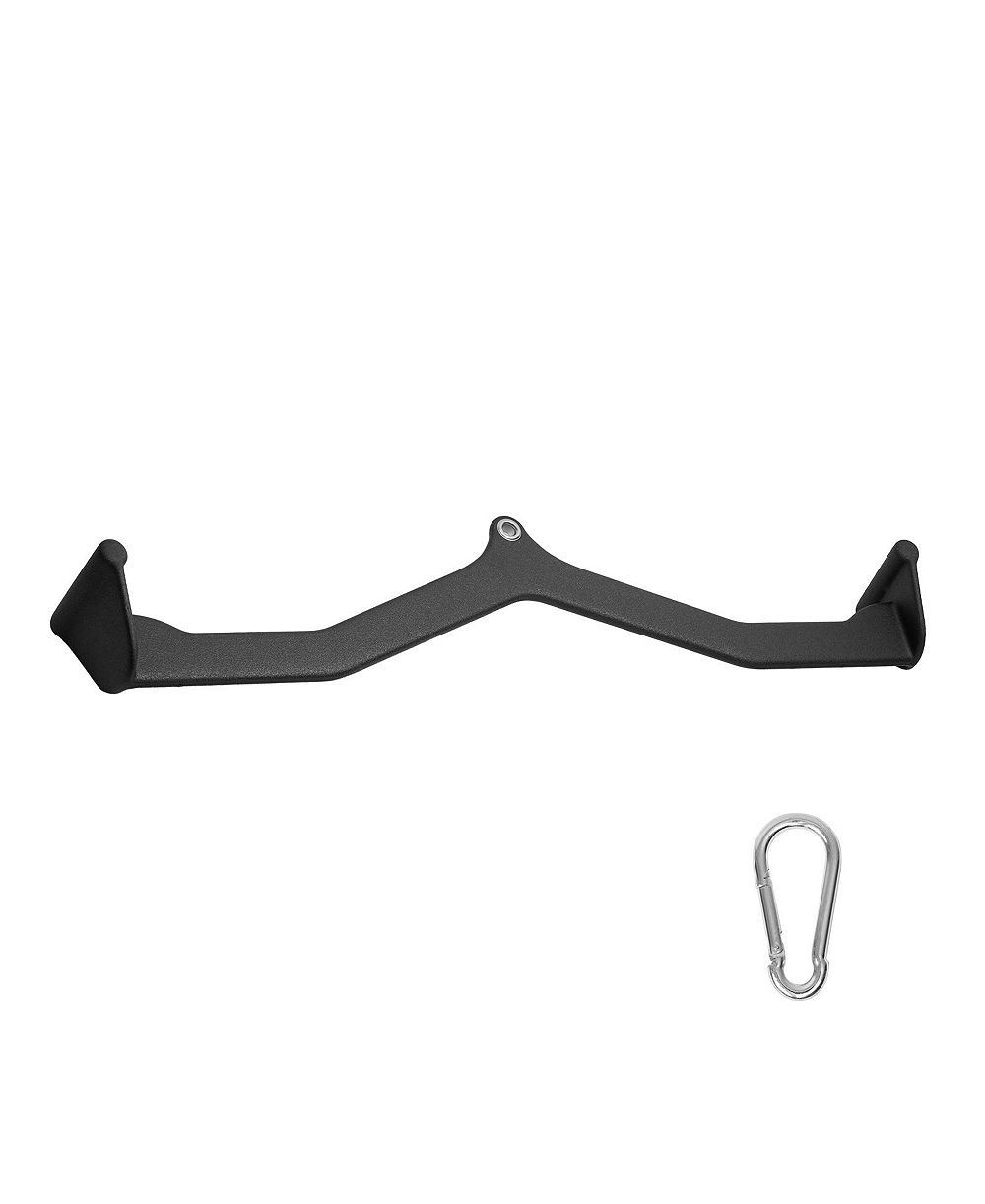 HONGGE Solid Steel LAT Pulldown V-Bar Cable Machine Attachment