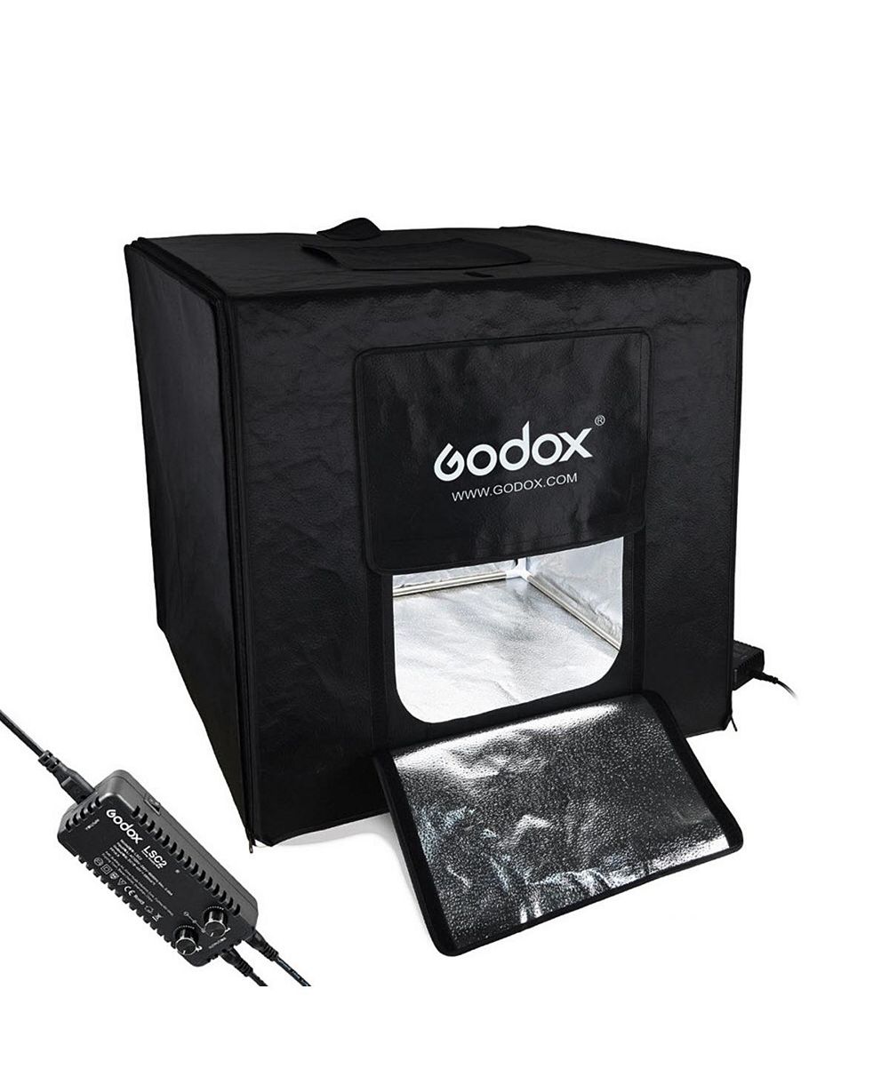 Godox Mini LED Photography Studio Shooting Tent 60x60x60cm LSD60 2 Piece LED lamp band Power 40W 1200014000 Lumen with Carry Bag