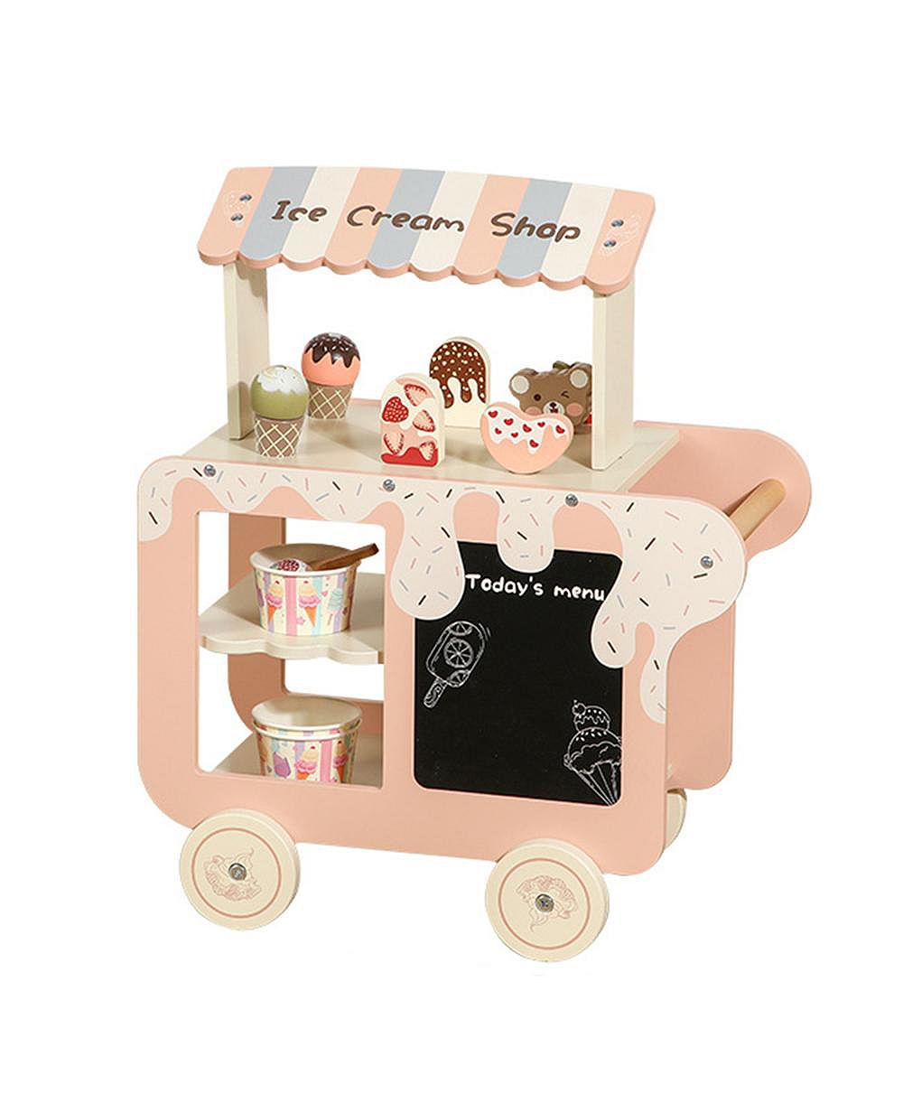 Игрушечный набор Bruce & Shark Wooden Ice Cream Truck, для детей от 3 лет