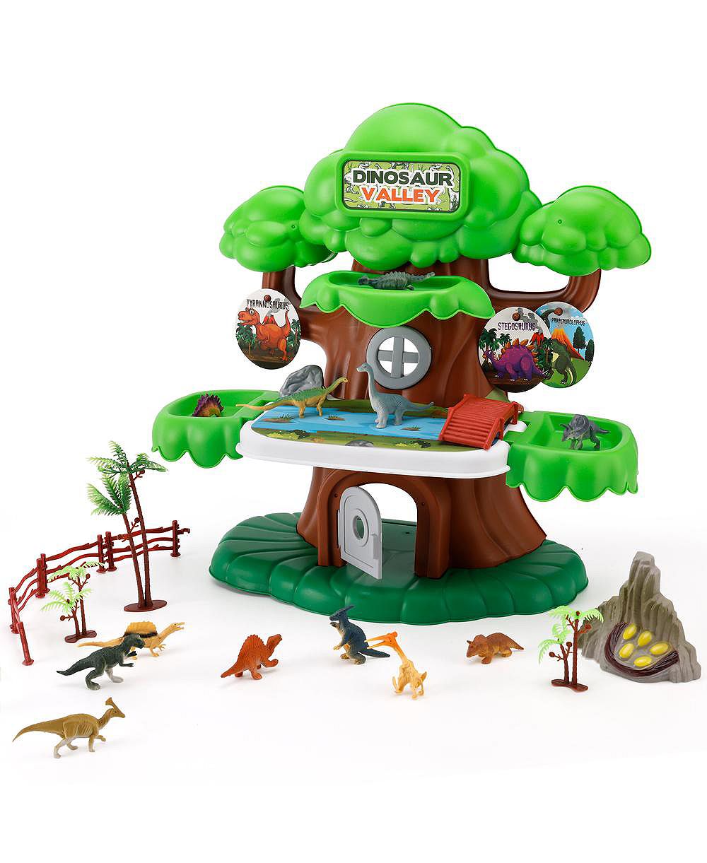 Bruce & Shark Dinosaur Valley Treehouse игровой набор, 37 элементов, для детей от 3 лет