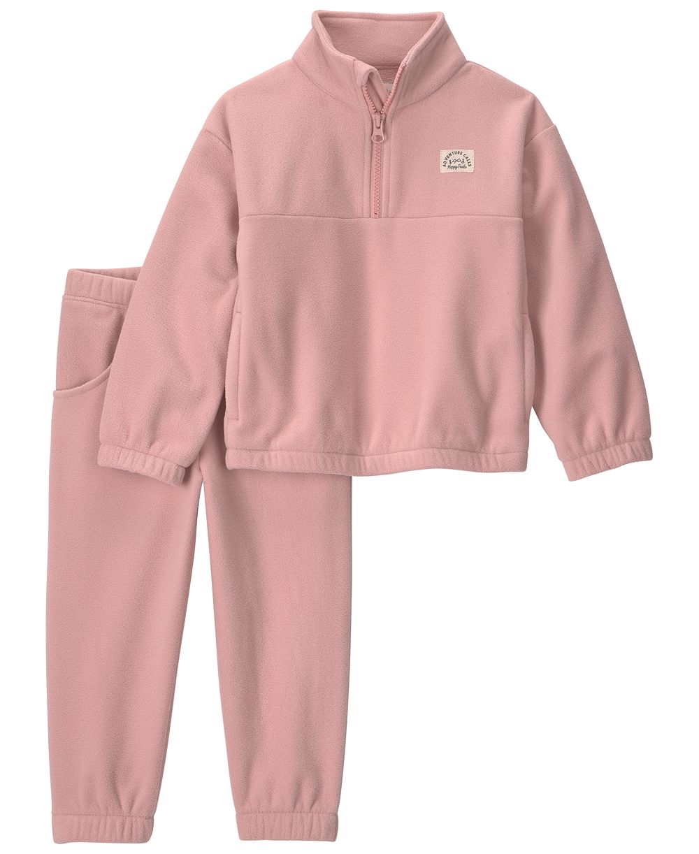 Carter's Little Planet Toddler Girls' 2T-5T Microfleece Top and Pants, 2-Piece Set