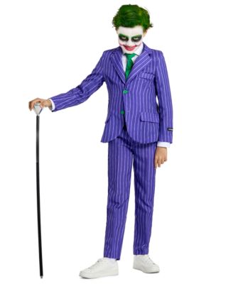 OppoSuits Boys' 8-20 The Joker Jacket, Pants and Tie, 3-Piece Set