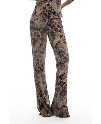 Desigual Женские длинные брюки с флокированием