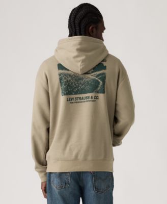Levi's® мужской худи с графическим принтом