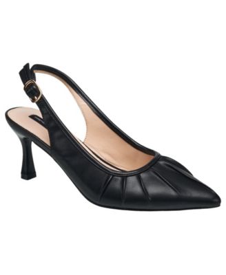 French Connection Женский Ruched Kitten Heel