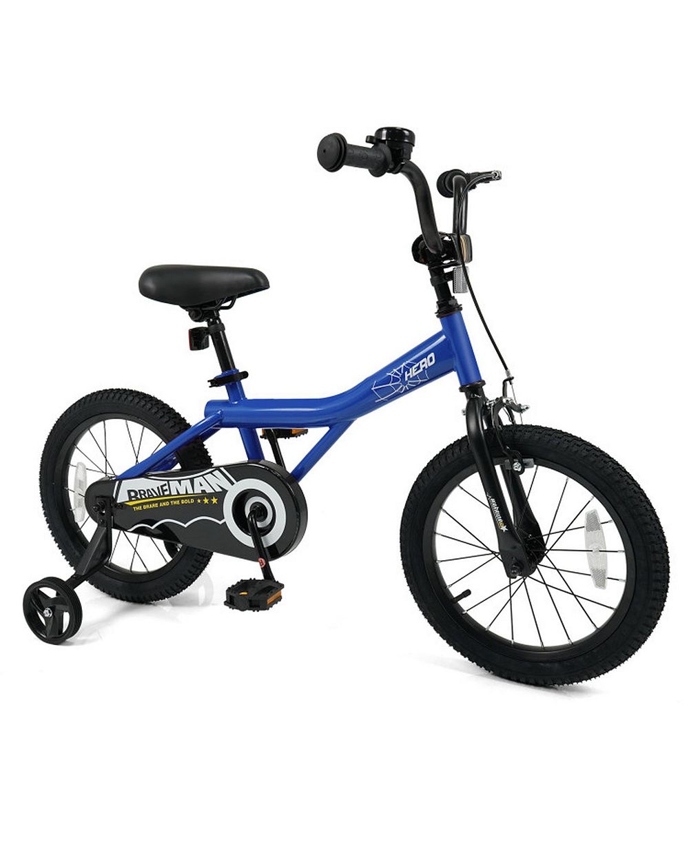 Велосипед SUGIFT 16-Inch Kids с съемными тренировочными колесами и двойной тормозной системой, 3+