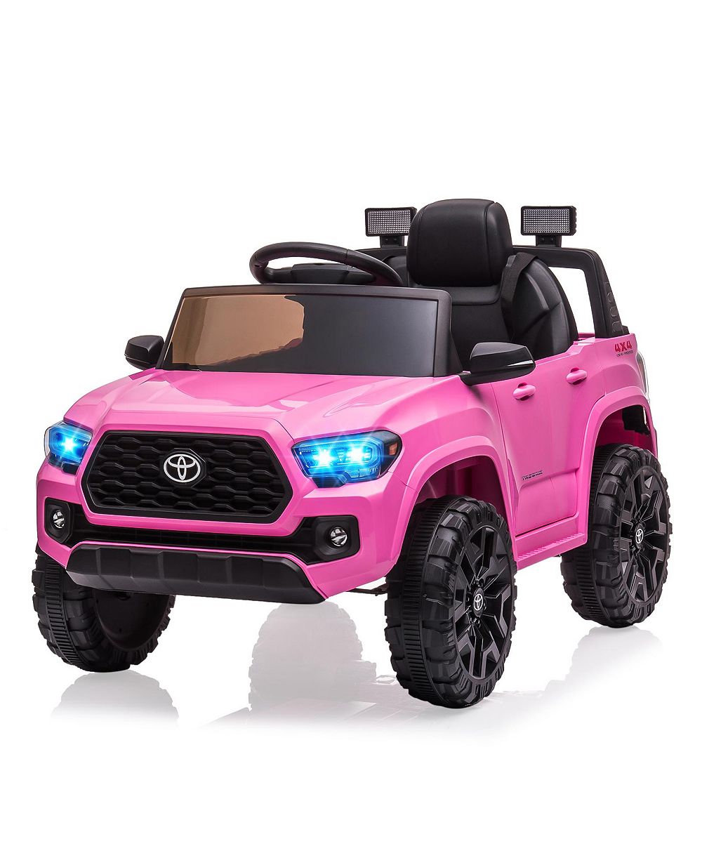 Электромобиль-грузовик homfan Toyota Tacoma на 12V с пультом управления, для детей 3-8 лет