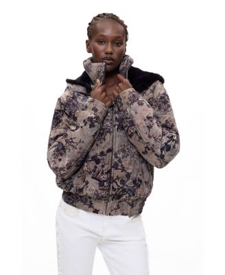 Desigual Женское короткое утепленное пальто