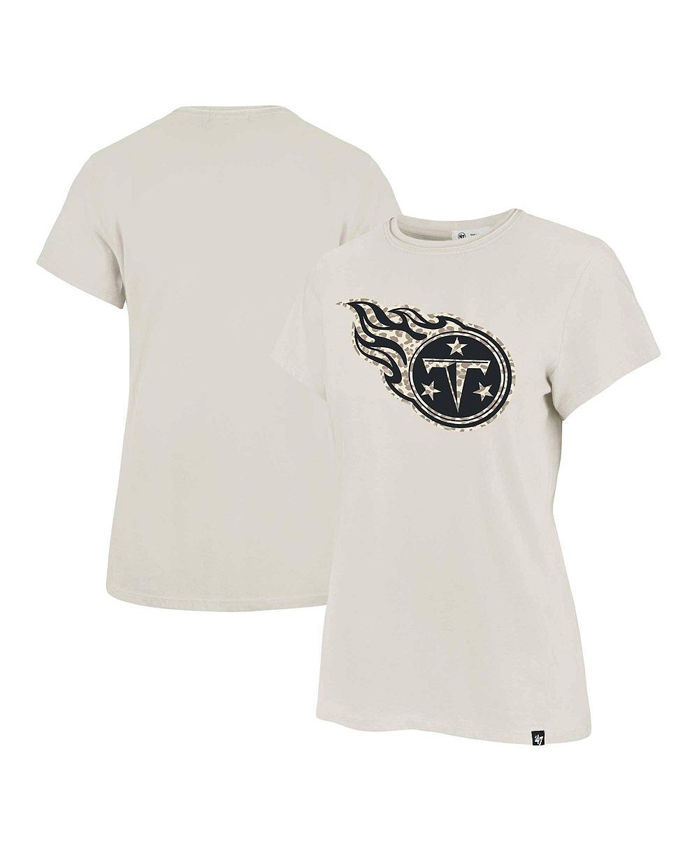 '47 Brand Женская футболка Plus Size Tennessee Titans Panthera Frankie с коротким рукавом