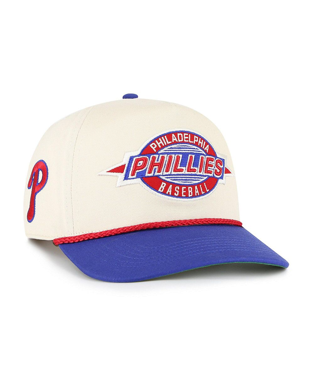 Кепка '47 Brand Men's Natural/Royal Philadelphia Phillies Frame Out Hitch Adjustable