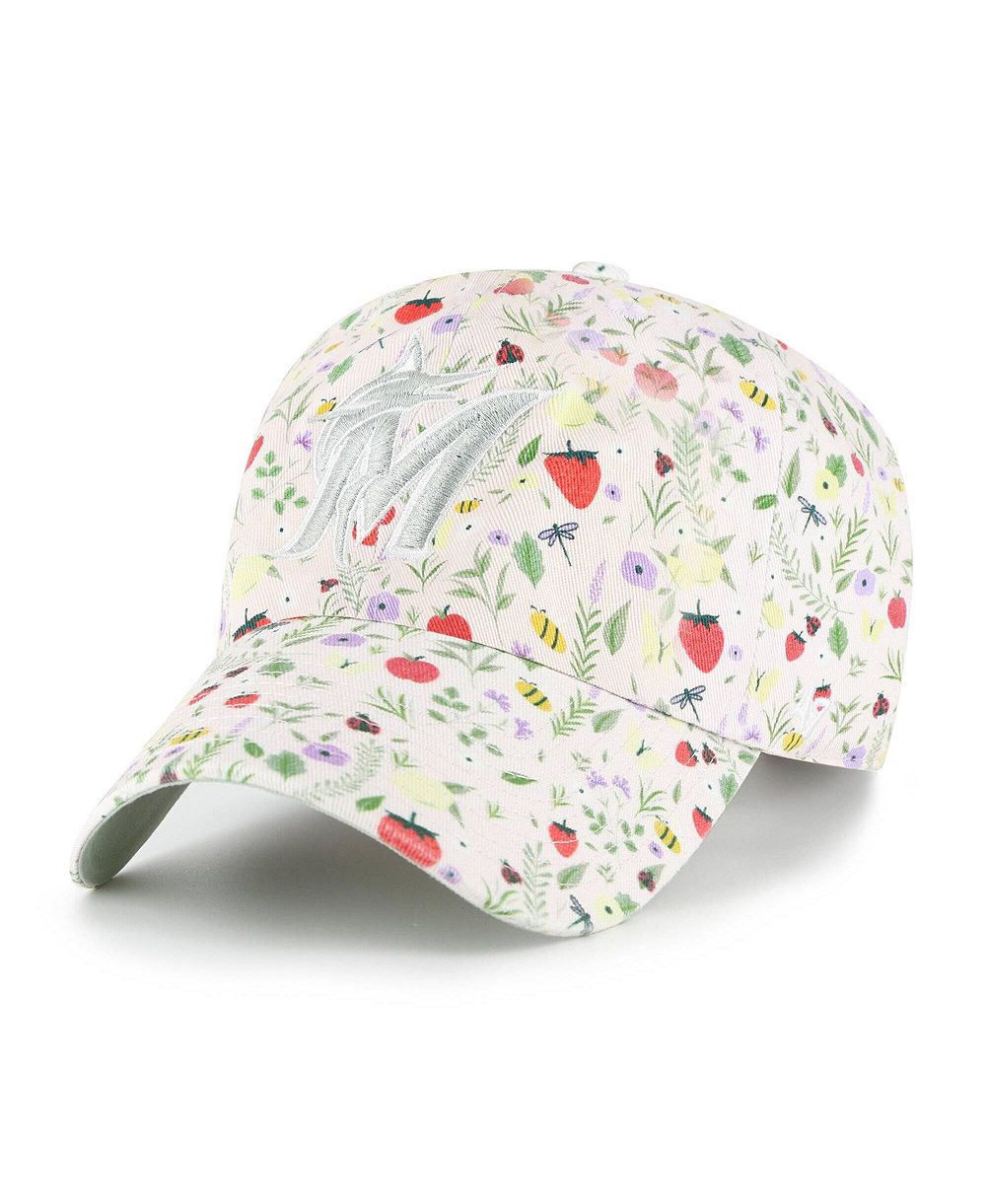 Детская бейсболка '47 Brand Miami Marlins Light Pink